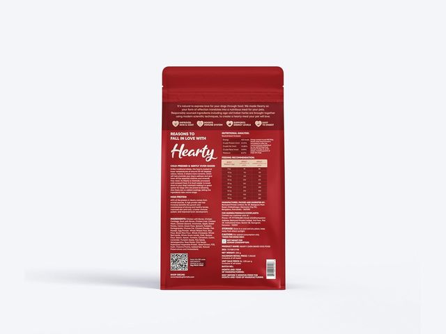 Hearty Oven-Baked Dry Food For Adult Dogs With Chicken, Duck & Brown Rice - All Breed