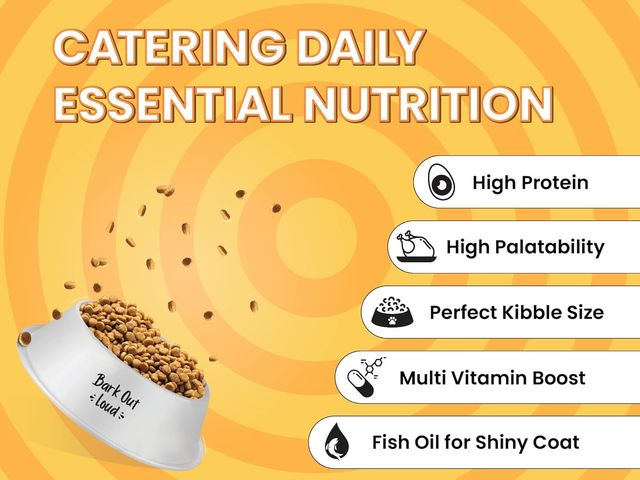 Bark Out Loud | Essentials Fresh Chicken and Egg Adult Dog Dry Food | Mini and Small Breed