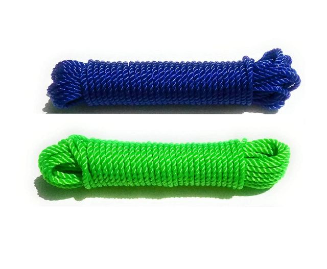 Soham Housewares Cloth Hanging Rope For Both Indoor And Outdoor Purpose- 15 m (Colour May Vary)