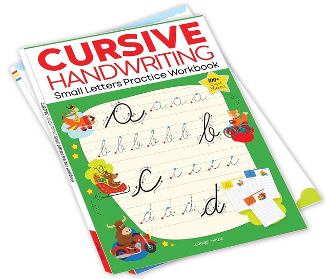 Cursive Handwriting - Small Letters Practice Workbook for Children