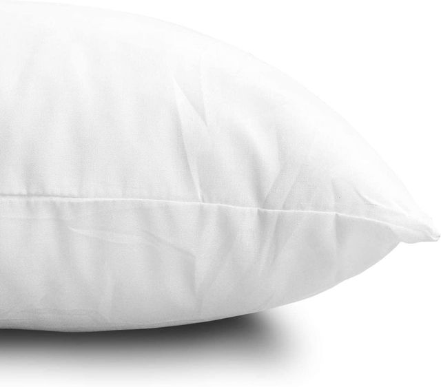 Kuber Industries Microfiber Pillow Filler | 16X24 Inch | White | 1 Piece (Microfiber)