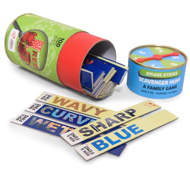 Chalk And Chuckles Smart Sticks-Scavenger Hunt Game