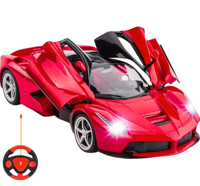 Fablue Openable Doors Remote Control Car For Kids - Speed Racing Car Toy - Assorted Colour & Design