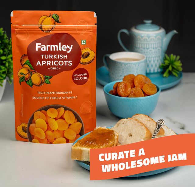 Farmley Premium Turkish Dried Apricots (Khubani)