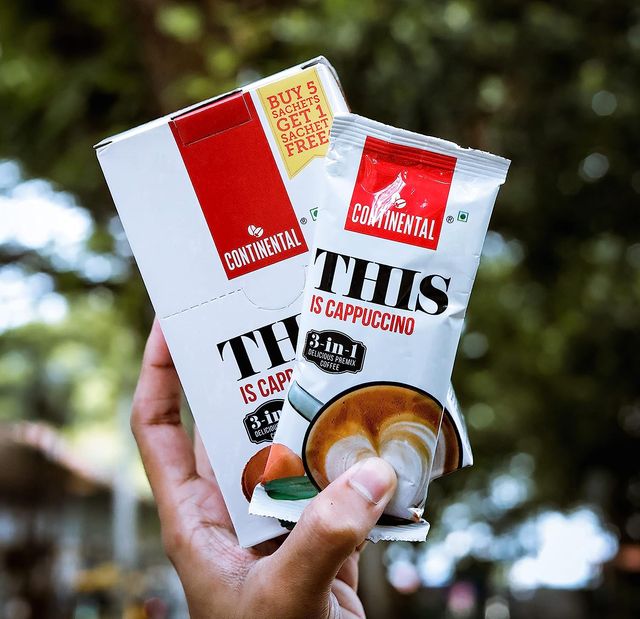 Continental THIS Premix Coffee Powder - Cappuccino | Sachet