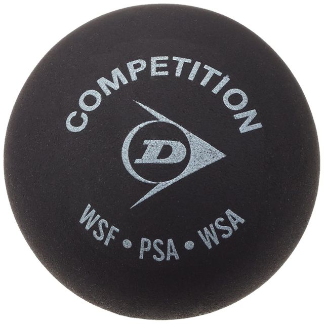 Dunlop Single Dot Squash Ball: Competition-level Squash Ball for Intermediate and Advanced Players