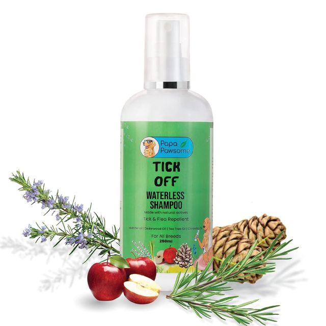 Papa Pawsome Tick Off Waterless Shampoo