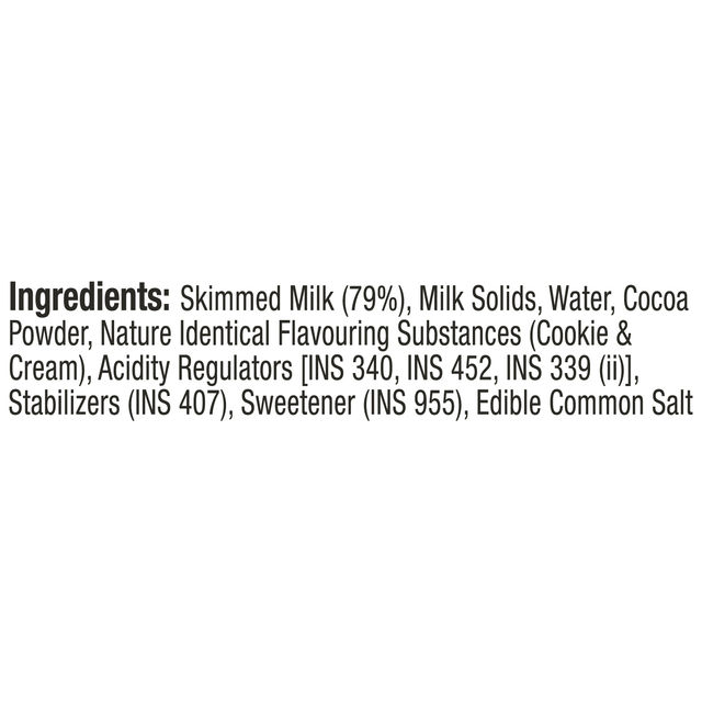 Epigamia Turbo Cookies and Cream Protein Milkshake