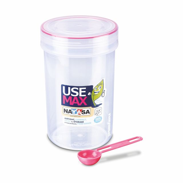 Nayasa Use Max Glaze Container Set 1000 ml - Assorted