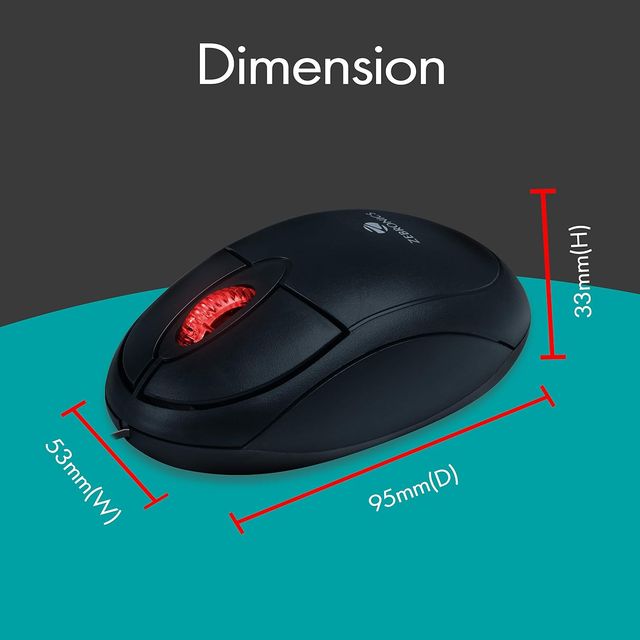 Zebronics - Rise Mouse | Wired
