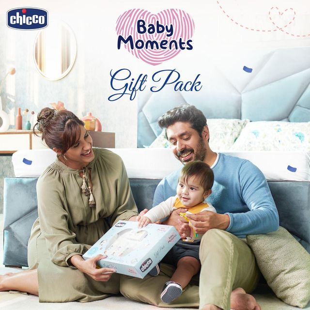Chicco Love Baby Care Gift Set For Babies | Blue | 0+ months