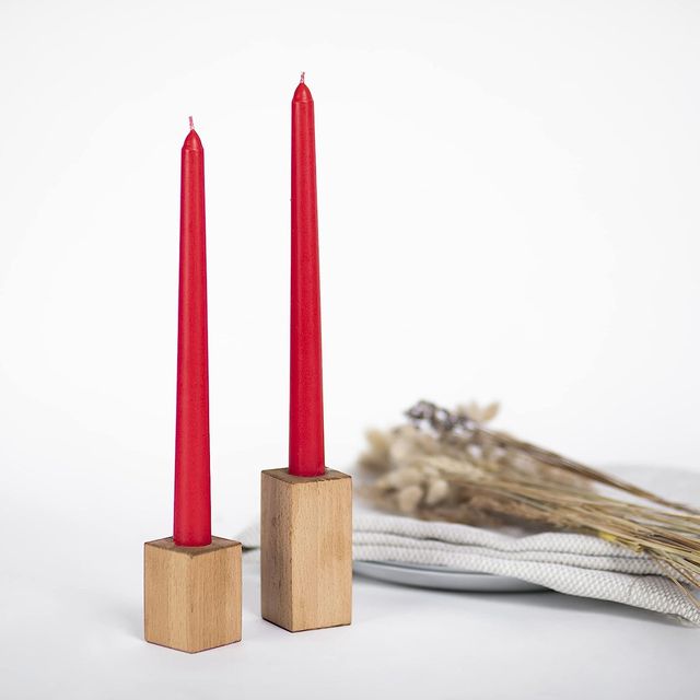 Taper Candles Red