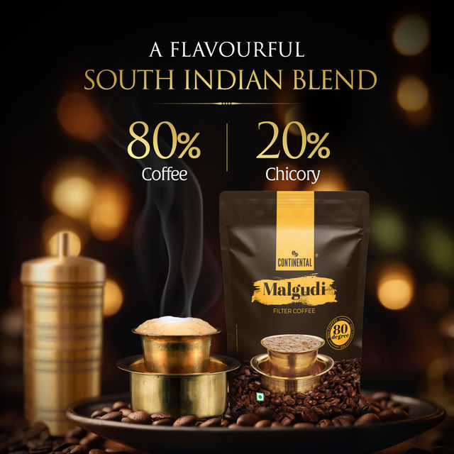 Continental Malgudi 80 Degree Filter Coffee - Pouch