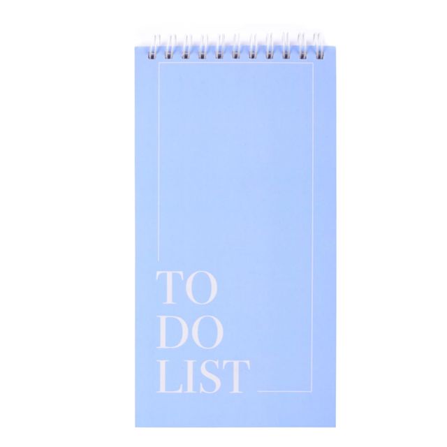 Papboo To-Do List With 80 Planing Pages 4*8 Inches, 70 Gsm Paper - Sky Blue