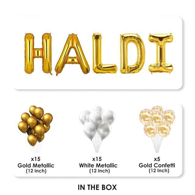 Just Party Haldi Decoration Items For Marriage Haldi Ceremony Combo