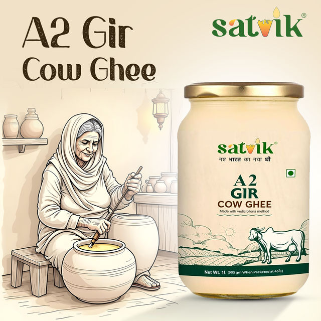 Satvik A2 Gir Cow Ghee