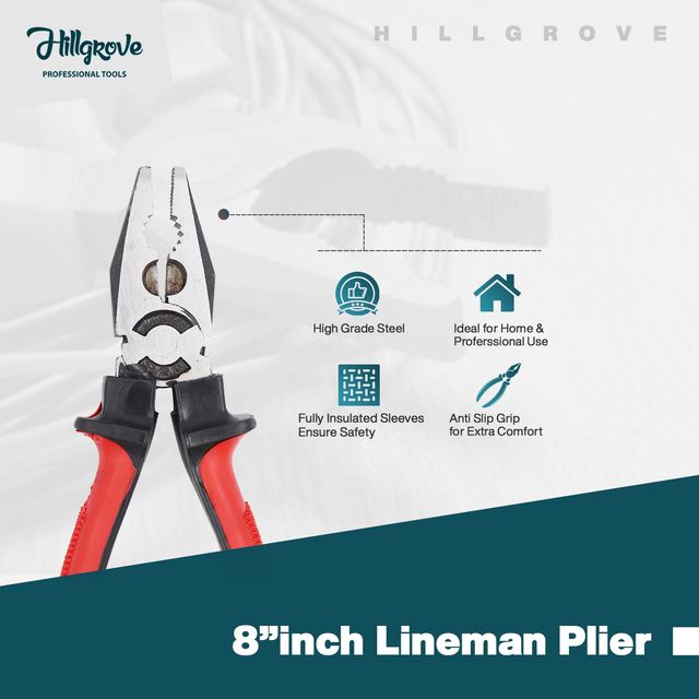 Hillgrove Hzp119M1 Hand Tool Kit | 8 Tools