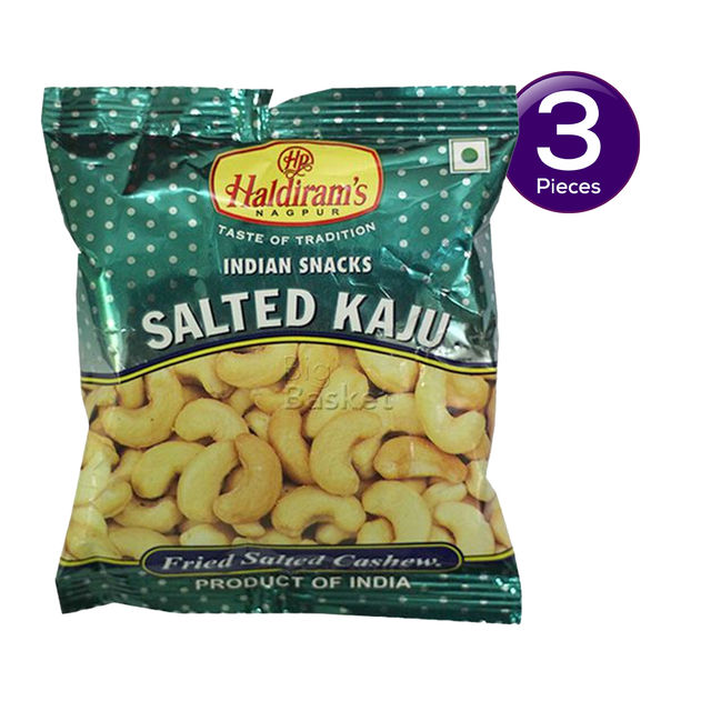 Haldirams Kaju - Salted 35 g Combo