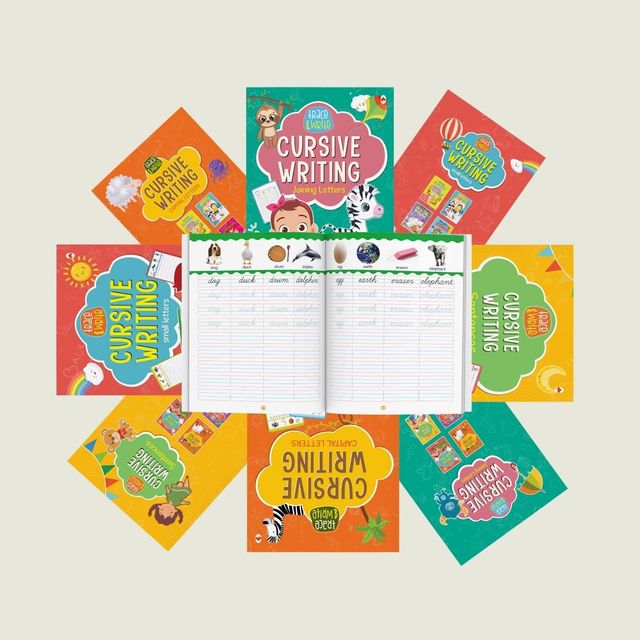 Cursive Writing Books (Set of 5 Books) (Handwriting Practice Books)