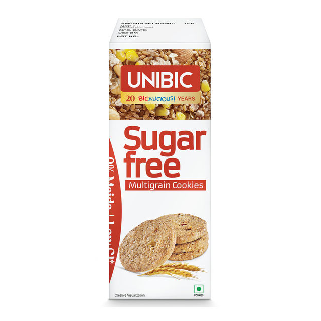 UNIBIC Sugar Free Multigrain Cookies