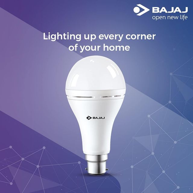 Bajaj iLED Inverter Lamp 8.5W Cdl B22