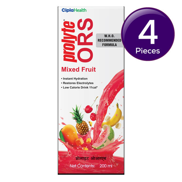 ORS Prolyte Mixed Fruit 200 ml Combo
