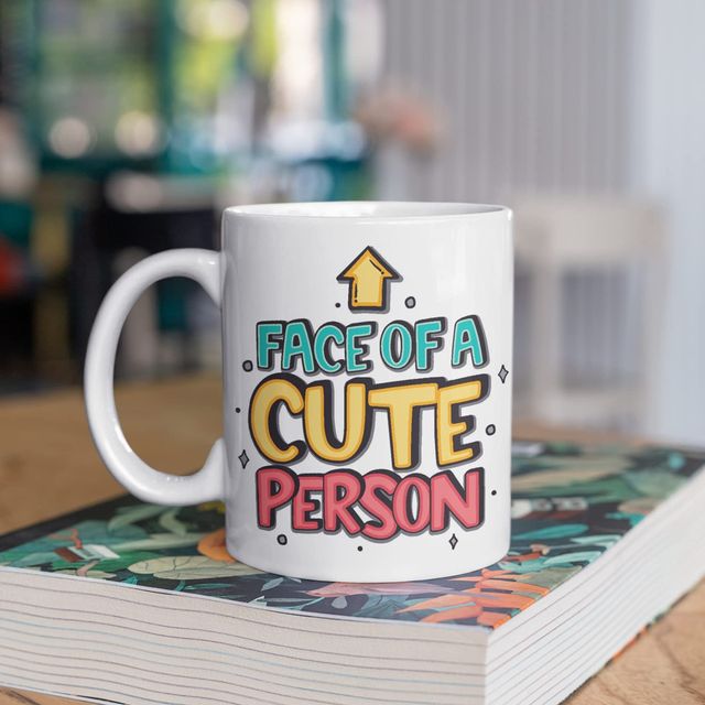 Oye Happy Cute Person Mug