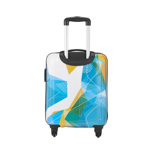 Safari Unisex Polycarbonate 33 L Telescopic Trolley Bag | Multicolour - S
