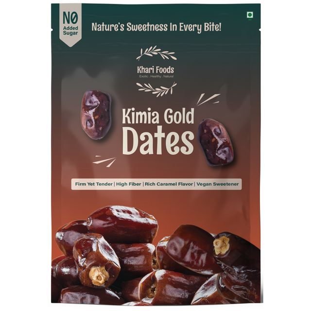Banana Robusta (500gms), Apple Red Delicious(4pc) & Khari Foods Kimera Dates(400gms) Combo