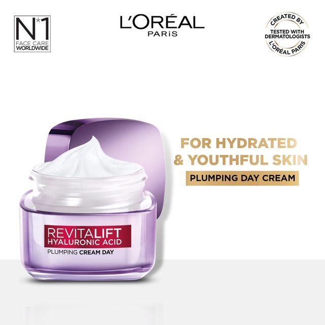 L'Oreal Paris Revitalift Hyaluronic Acid Plumping Day Cream For Women