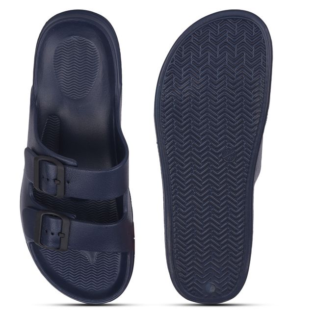Action Eva Flotter Mens Slippers | Uk | 8 | Navy