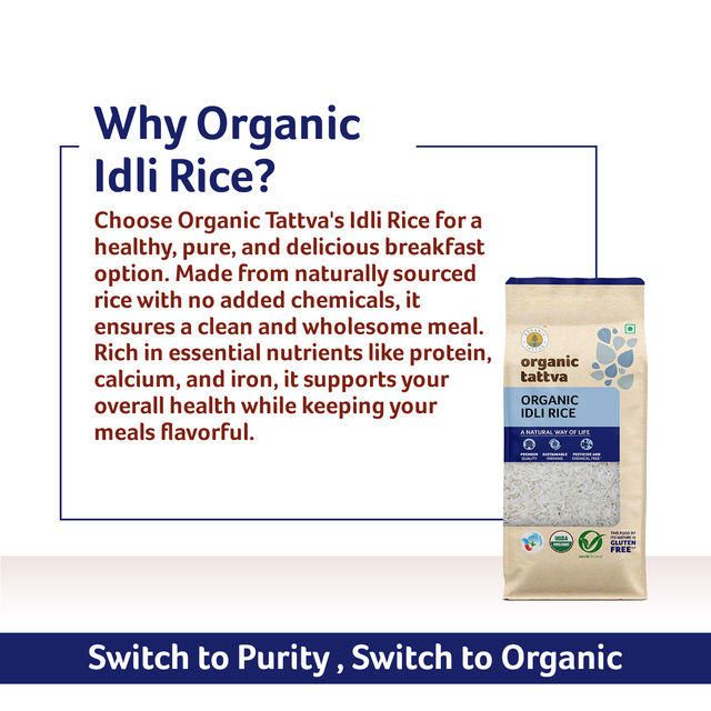 Organic Tattva Idli Rice
