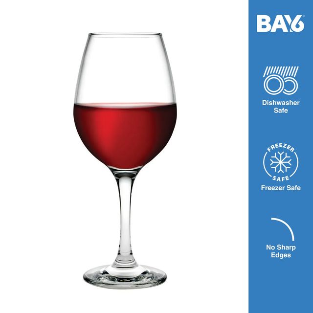 BAY6 Imported Red Wine Glass Set - 460 ml - (2pc)