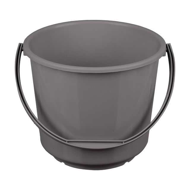 Kuber Industries Plastic Bucket for Cleaning & Storage|Plain Bucket|5 L|Pack of 2|Multi