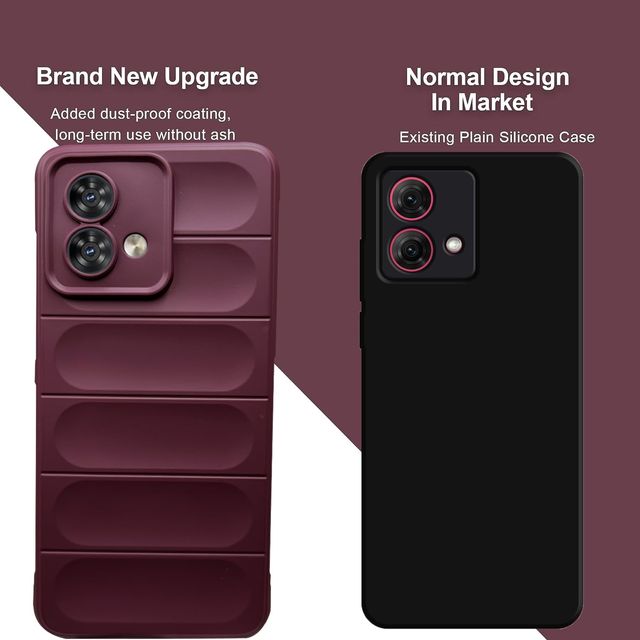 Artistque Case For Motorola G84 5g | Liquid Stripe Back Cover Silicone