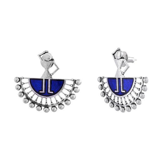 Voylla Warli Show Me Your Thumka Earrings