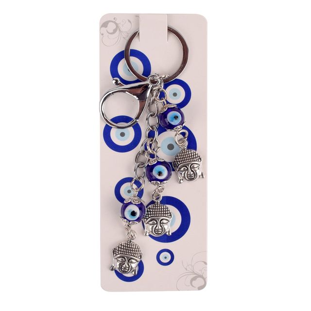 Satvik Mother's Day Gifting Buddha Evil Eye Key Chain
