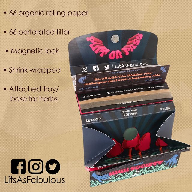 Lit 420 Double Booklet Rolling Paper