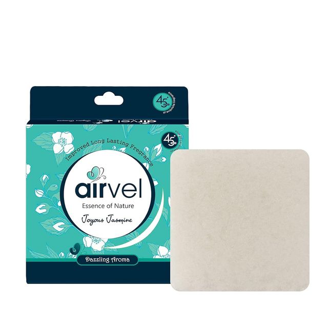 Airvel Jasmine Air Freshener Block | Continuous Freshness & Odor Control