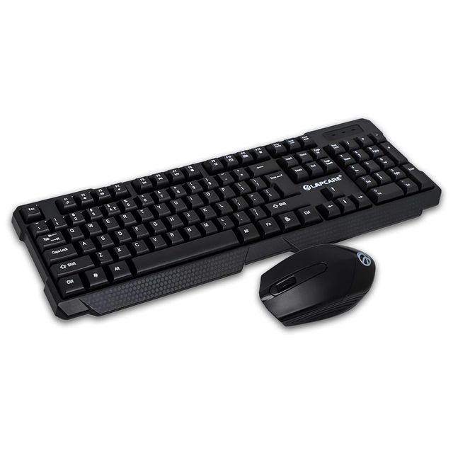 Lapcare Wireless Combo Wl204 Keyboard Printing + Uv Coating| No Fading Letters| 1600 Dpi
