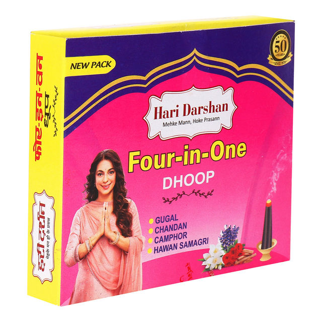 Hari Darshan Four In One Dhoop | 16 Sticks
