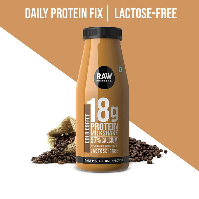Raw Pressery 18g Protien Coffee Milkshake