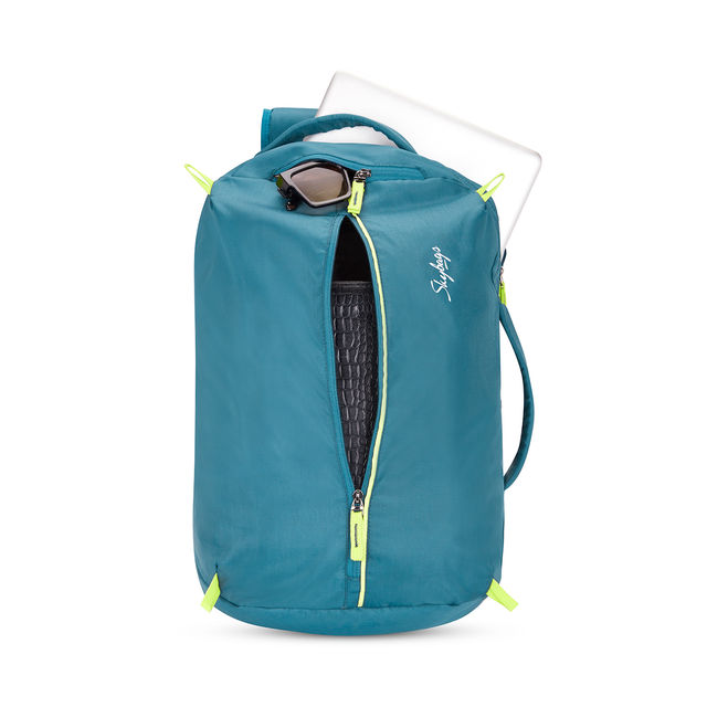 Skybags Unisex Solid Polyester 20 L Laptop Backpack | Blue - 15.6 Inches