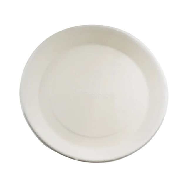 Vinay Trading Bio-Degradable Bagasse Plates - 7 Inches Round Plate