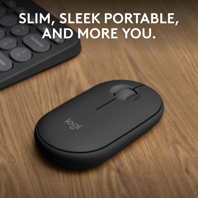 Logitech Pebble Mouse 2 M350S-Graphite