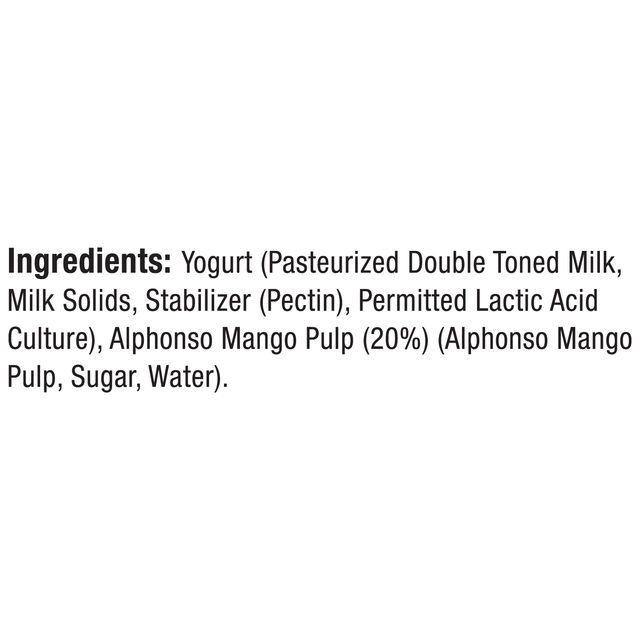 Epigamia Fruit Yogurt- Mango 75 g Combo