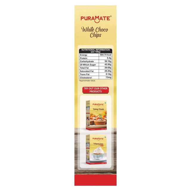 Puramate White Choco Chips