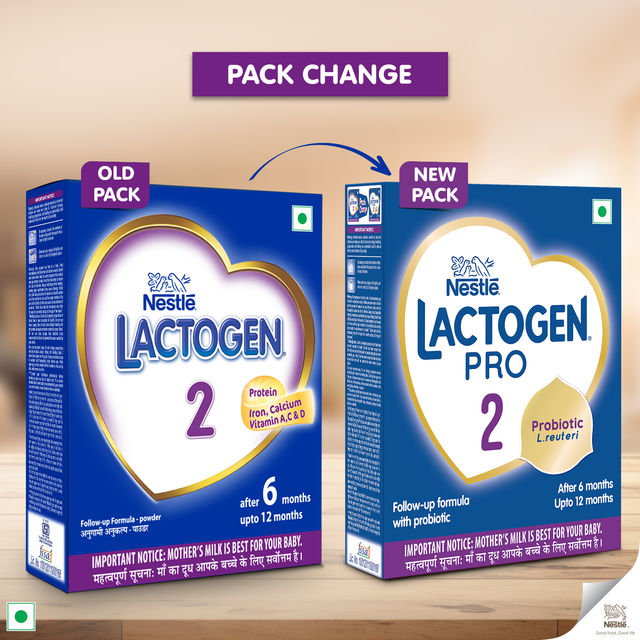 Nestle Lactogen Pro 2 | Follow-Up Formula With Probiotic 400 g Combo