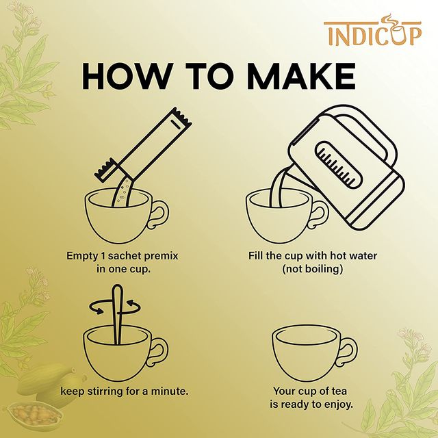 Indicup Lemon Tea Premix Instant Black Tea