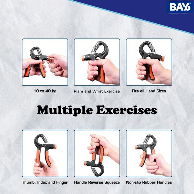 BAY6 Adjustable Hand Grip (10kg - 40kg)